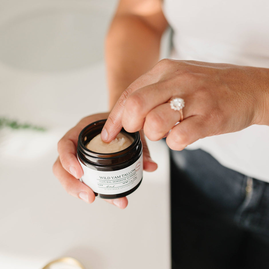 Wild Yam Tallow (2oz) Hormone Balance Cream
