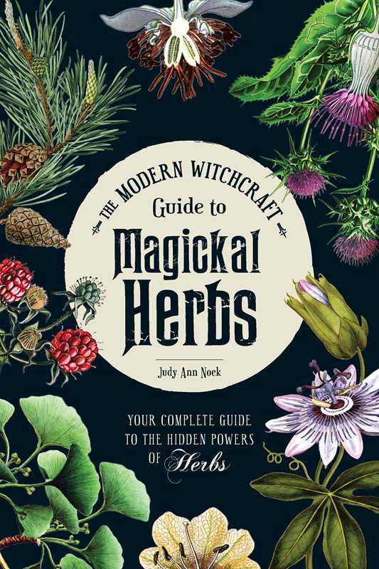 Modern Witchcraft Guide to Magickal Herbs (Hardcover) by Judy Ann Nock – 240 Pages (English)