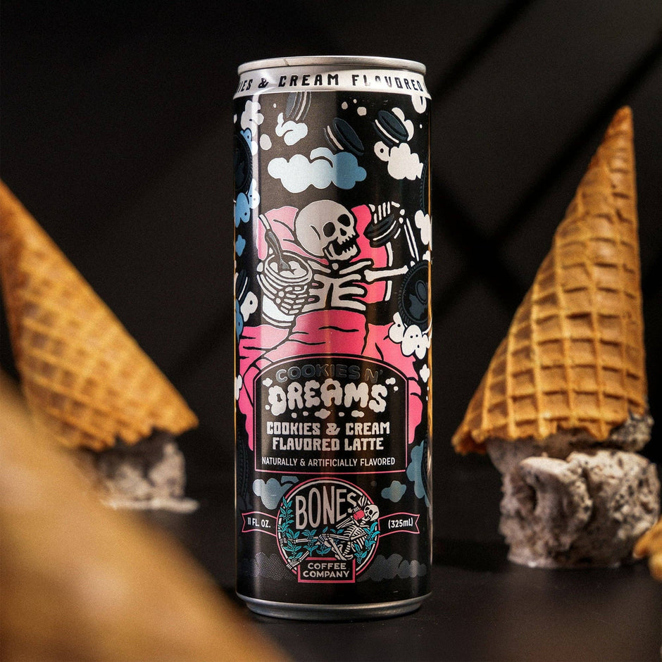 Bones Coffee Cookies and Dreams Ready-to-Drink Latte (12 fl oz)
