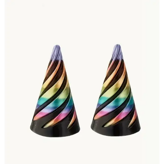 🌀 3D Printed Double-Sided Spiral Cone Fidget Spinner - 2.52’’ ✨