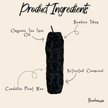 Vegan Bamboo Floss |Charcoal Infused