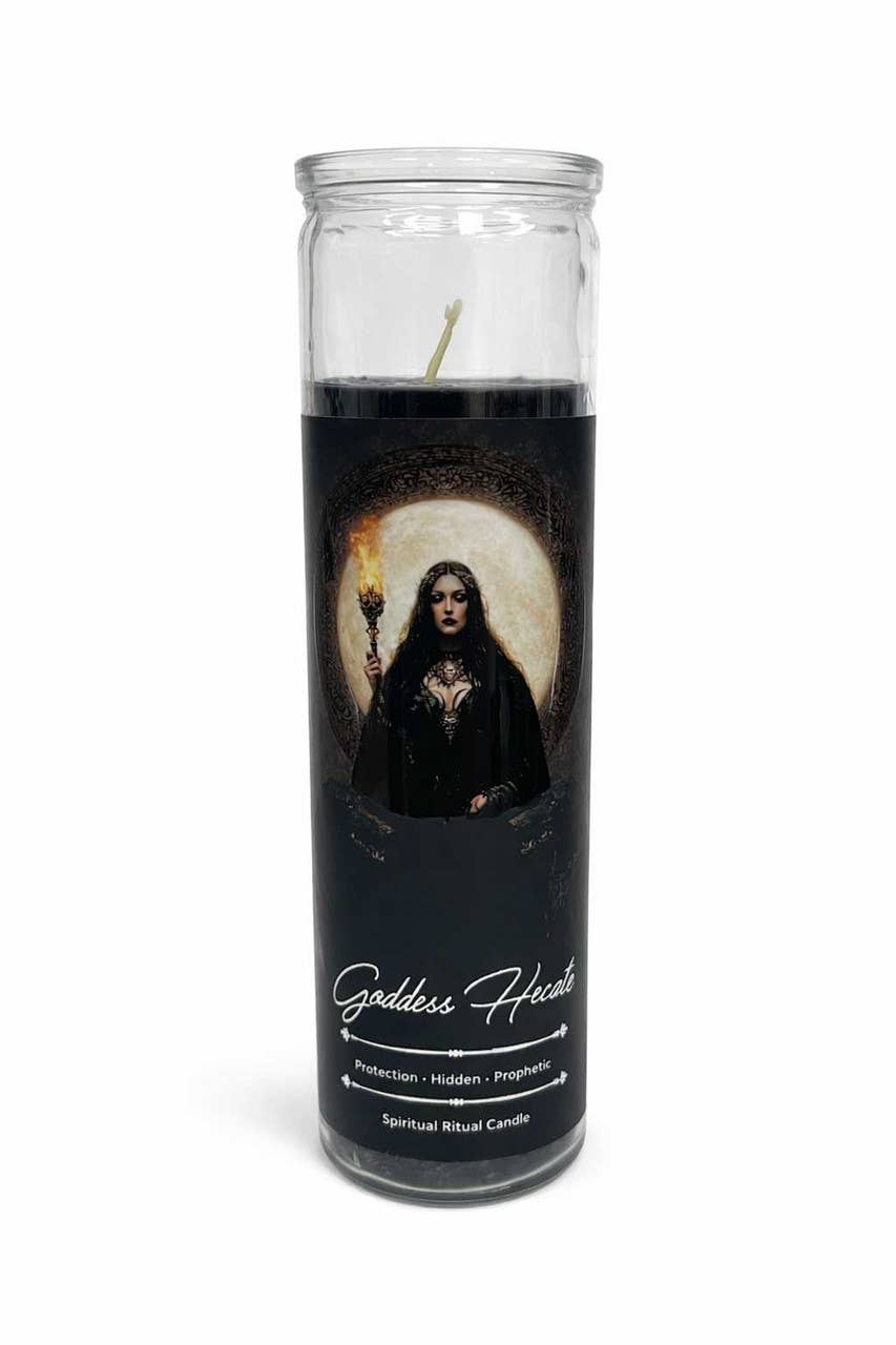 Goddess Hecate Ritual Jar Candle by Vrinda (8
