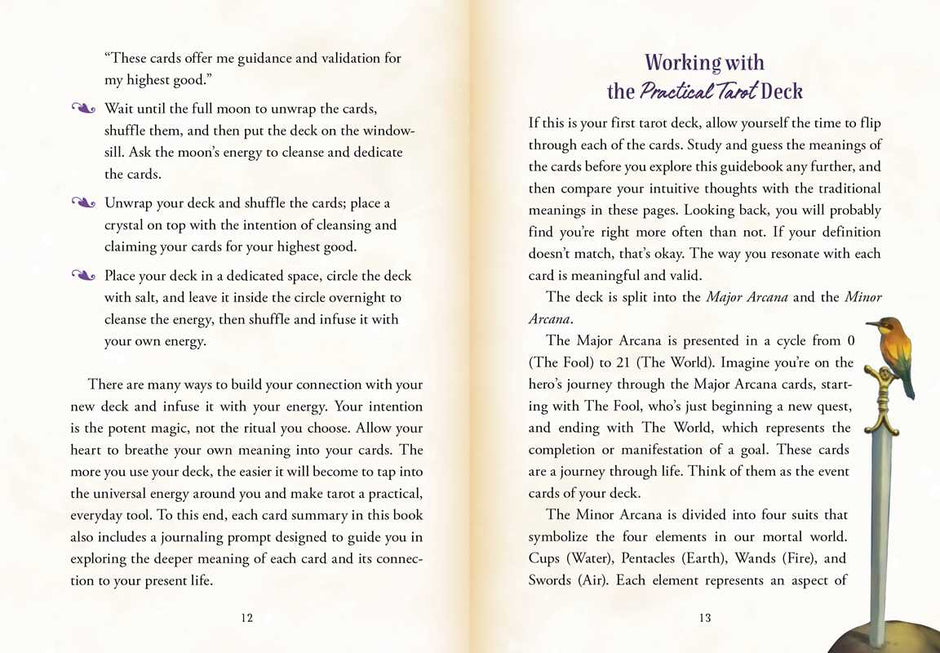 Practical Tarot (192 Pages, English) by Lisa Kessler – An Easy, Real-Life Guide to Reading Tarot
