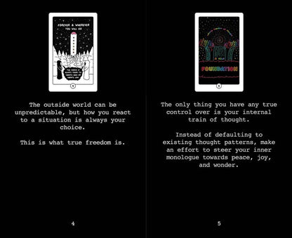 Rainbow Brainskull Oracle Deck by Ramin  Nazer: Mixed Media; 76 pages / English