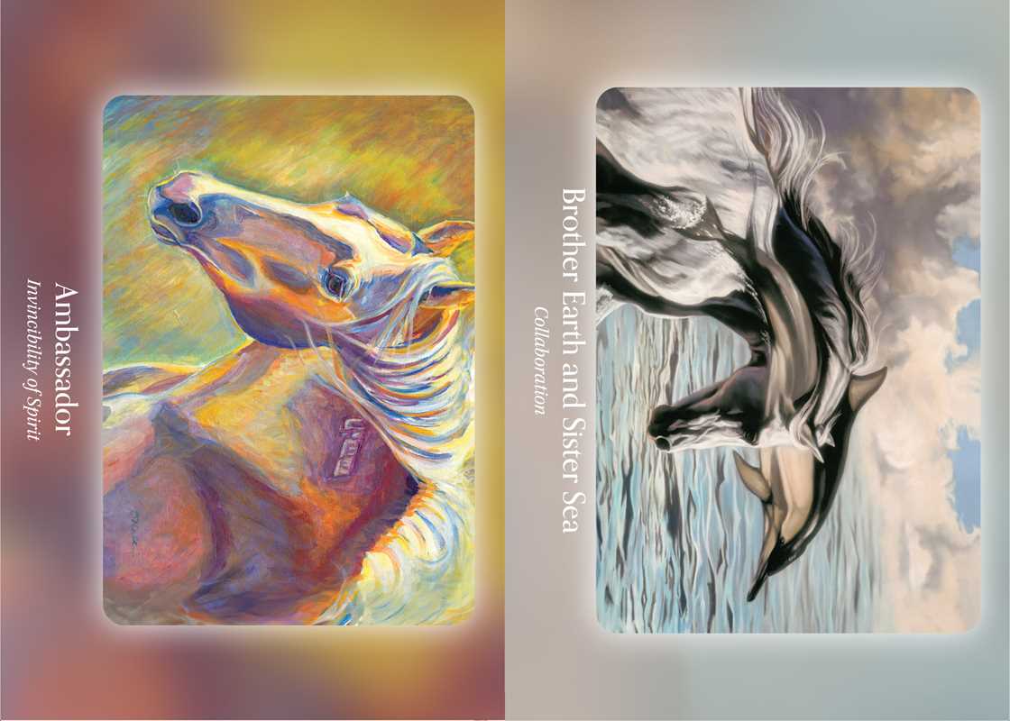 Council of Horses Oracle by Sandra Wallin: Flashcards; 192 pages / English