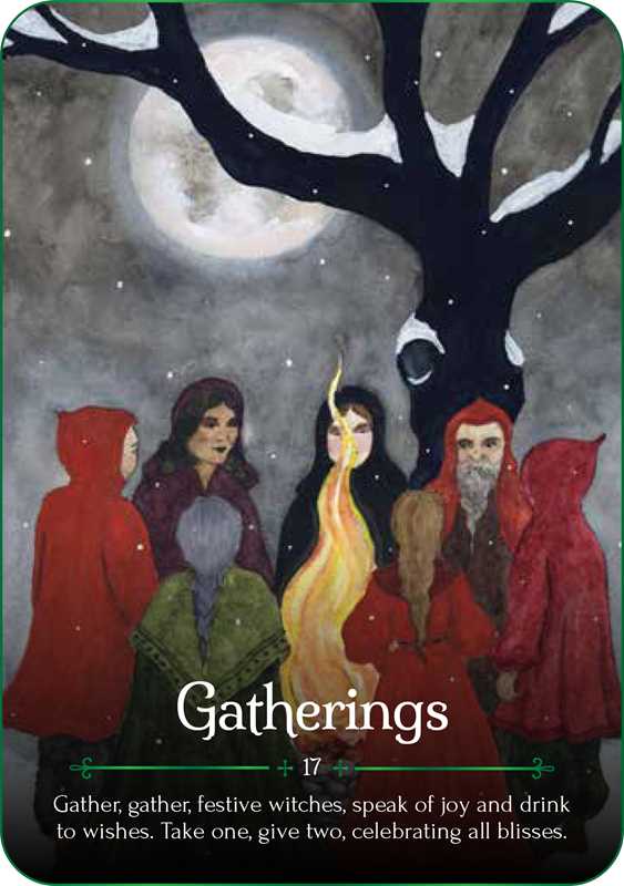 Seasons of the Witch: Yule Oracle by Lorriane Anderson: Flashcards; 144 pages / English