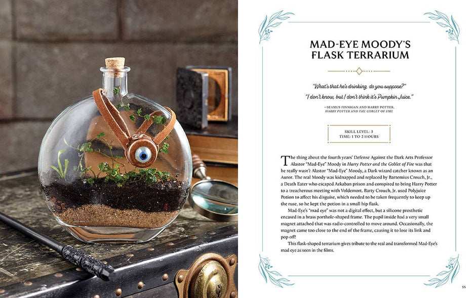 Harry Potter: Herbology Magic (Officially Licensed) – Gardening Tips, Terrariums, and Wizarding World Plant Projects