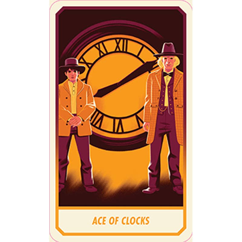 Back to the Future Tarot Deck and Guidebook (78 Cards and 128-Page Booklet) – Official Universal Studios Gift Set