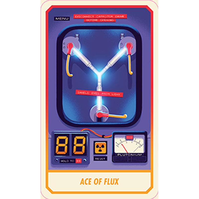 Back to the Future Tarot Deck and Guidebook (78 Cards and 128-Page Booklet) – Official Universal Studios Gift Set
