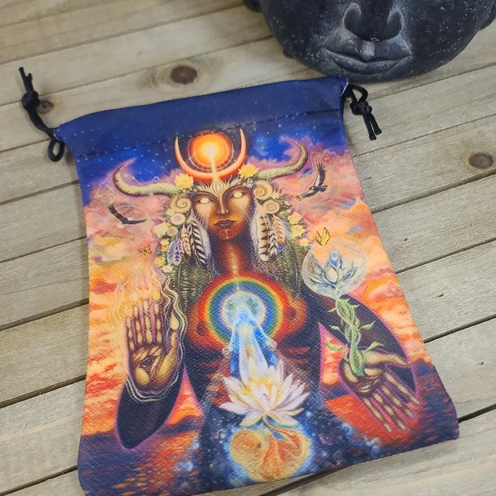 ✨ 5’’ x 7’’ Magical Item Bags – Tarot & Oracle Card Bags for Crystals & More! 🔮👜 - 9 - Tarot Decks & Divination