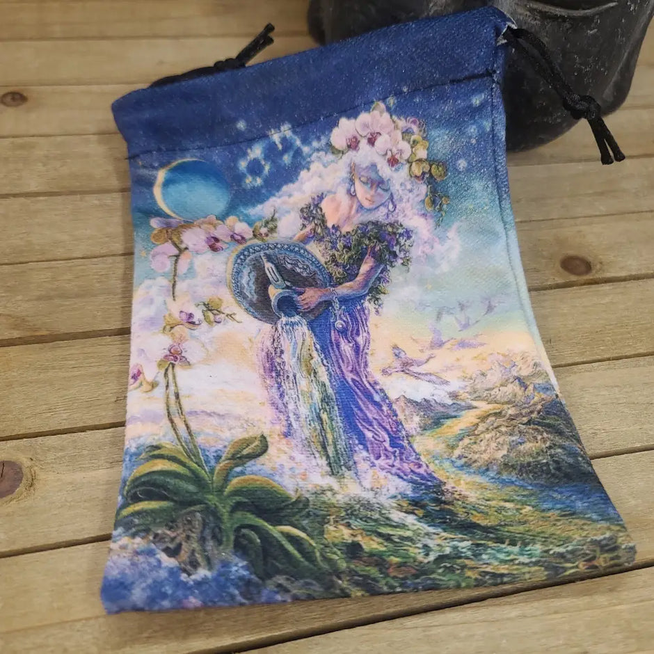 ✨ 5’’ x 7’’ Magical Item Bags – Tarot & Oracle Card Bags for Crystals & More! 🔮👜 - 4 - Tarot Decks & Divination