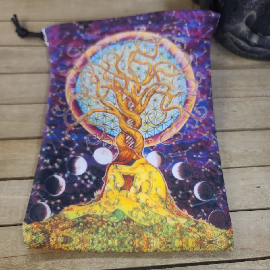 ✨ 5’’ x 7’’ Magical Item Bags – Tarot & Oracle Card Bags for Crystals & More! 🔮👜 - 1 - Tarot Decks & Divination