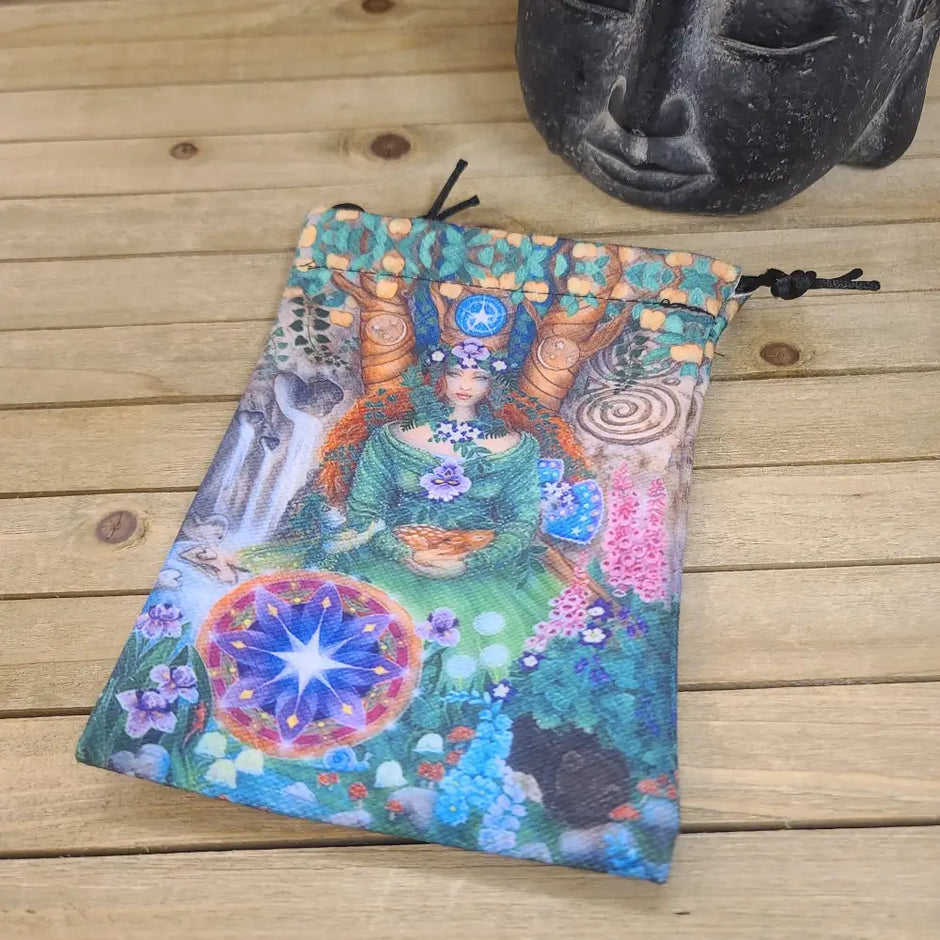 ✨ 5’’ x 7’’ Magical Item Bags – Tarot & Oracle Card Bags for Crystals & More! 🔮👜 - 3 - Tarot Decks & Divination