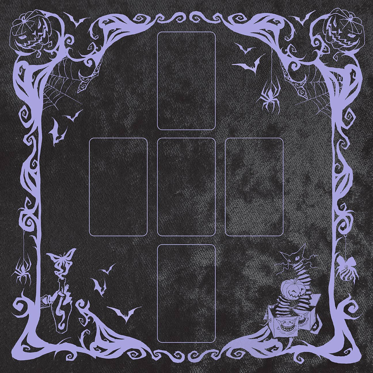 Disney Tim Burton’s The Nightmare Before Christmas Tarot Deck and Guidebook (Official Disney Set) – 78 Cards, 128-Page Guidebook, Altar Cloth, Guided Notebook, and Pouch