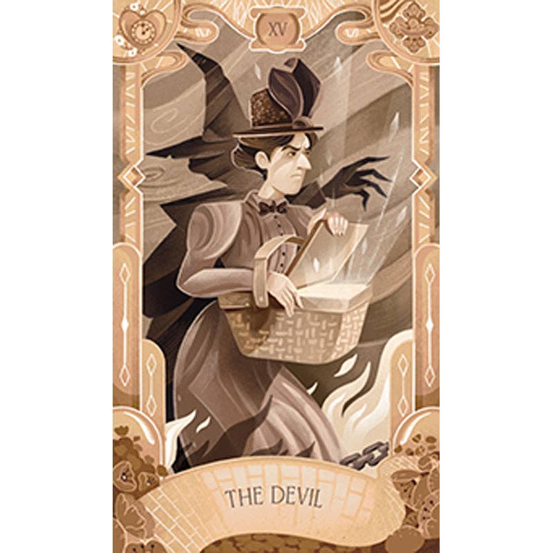 The Wizard of Oz Tarot Deck and Guidebook (Officially Licensed, 78 Cards and 128-Page Guidebook) – Deluxe Gift Box Set