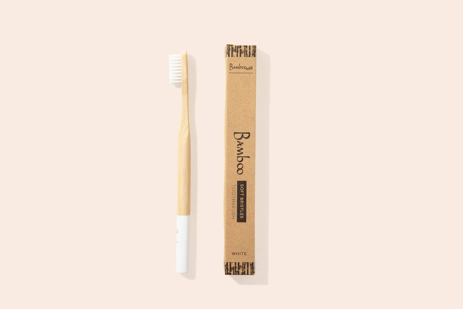 Adult Bamboo Toothbrush | Green