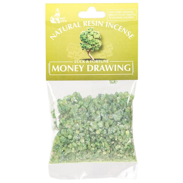 Money Drawing Natural Resin Incense (For Charcoal Burning)