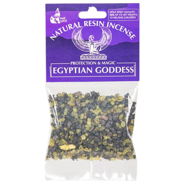Egyptian Goddess Natural Resin Incense (For Charcoal Burning)
