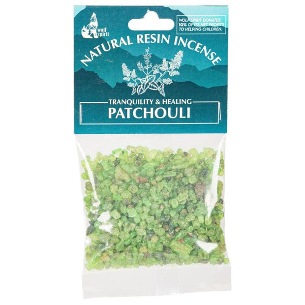 Patchouli Natural Resin Incense (For Charcoal Burning)