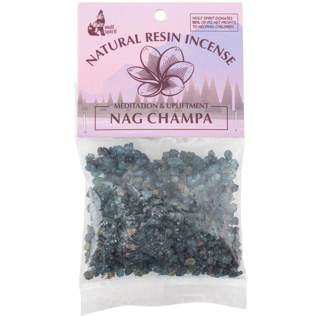 Nag Champa Natural Resin Incense (For Charcoal Burning)