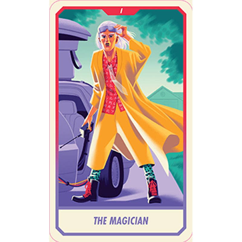 Back to the Future Tarot Deck and Guidebook (78 Cards and 128-Page Booklet) – Official Universal Studios Gift Set