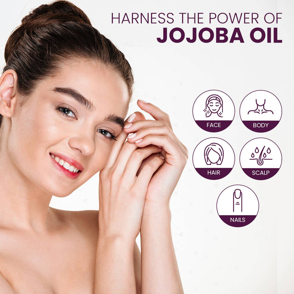 Jojoba Oil, USDA Certified Organic, 4 fl oz