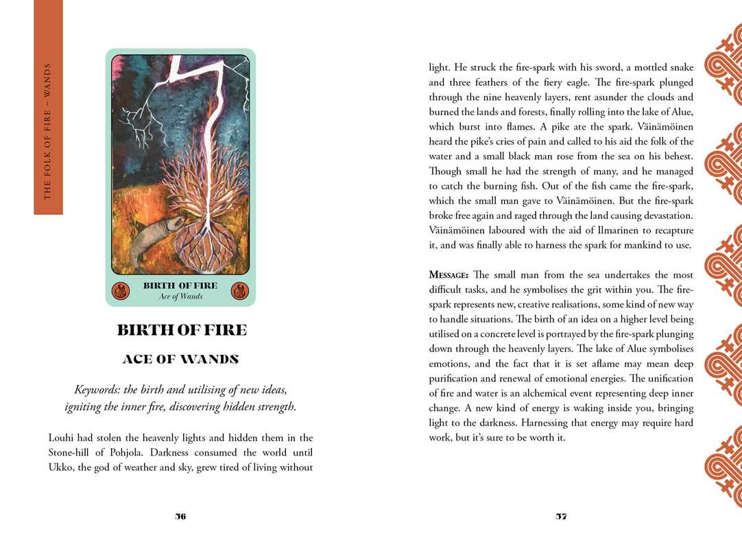 Mythologia Fennica Tarot by Susanna Salo – 176 Pages (English)