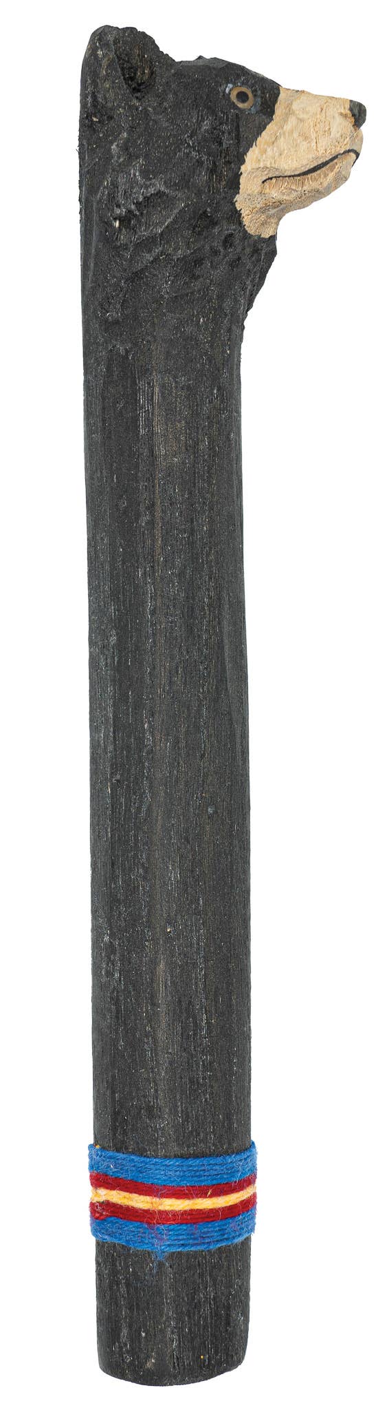 Hand Carved Chief Rainstick 14 Inch | Meditation, Sound Cleansing & Decor