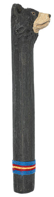 Hand Carved Chief Rainstick 14 Inch | Meditation, Sound Cleansing & Decor
