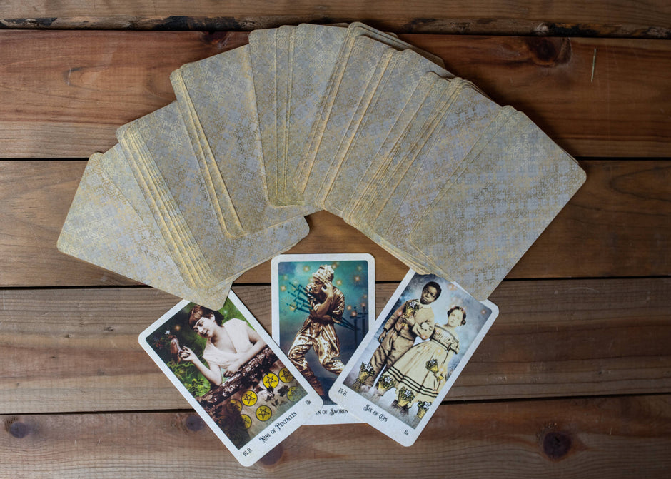The Relative Tarot: Your Ancestral Blueprint for Self-Discovery (82-Card Deck and Full-Color Guidebook) by Carrie Paris and Tina Hardt