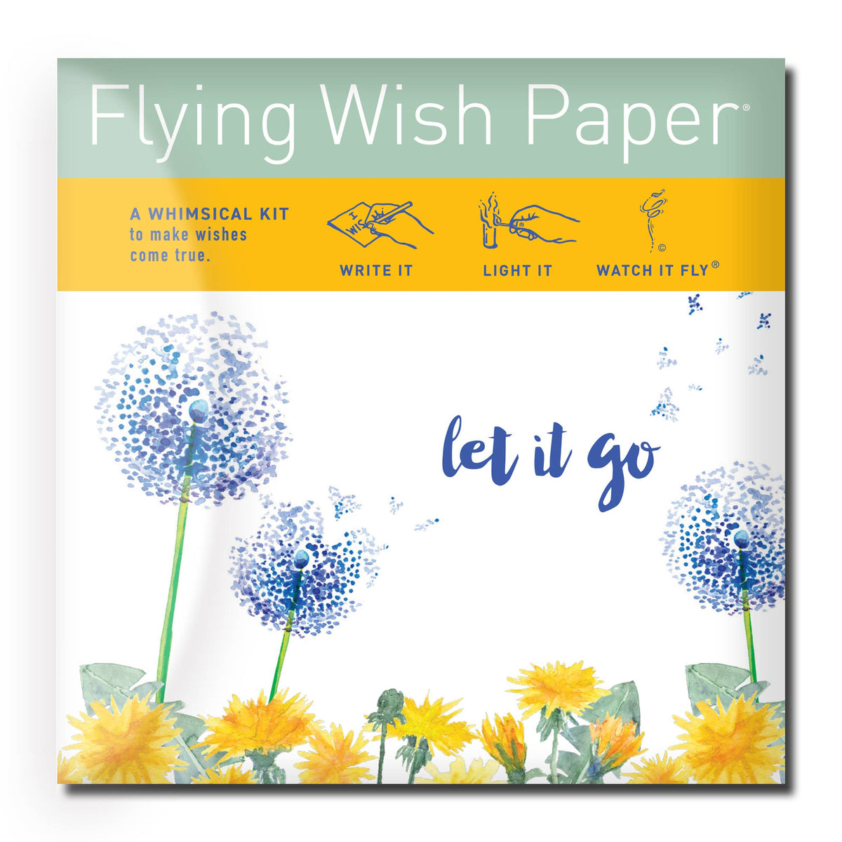 LET IT GO Wish Paper Kit | Self-Care Gift | Ritual Gift