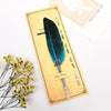 Writing Quill in Gorgeous Colors - Feather  5 NIbs Pen