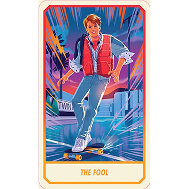 Back to the Future Tarot Deck and Guidebook (78 Cards and 128-Page Booklet) – Official Universal Studios Gift Set