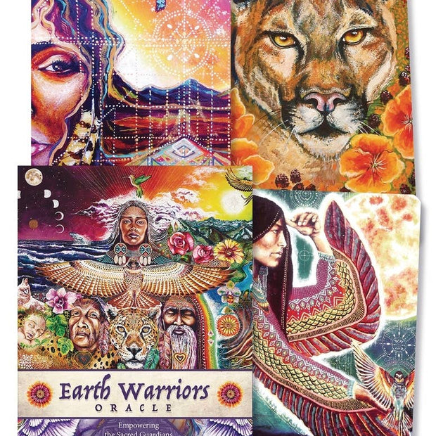 Earth Warriors Oracle (Second Edition) (Earth Warriors Oracle #1) – 44-Card Oracle Deck + Booklet – by Alana Fairchild and Isabel Bryna