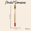 Bamboo Kids Toothbrush |  Rainbow