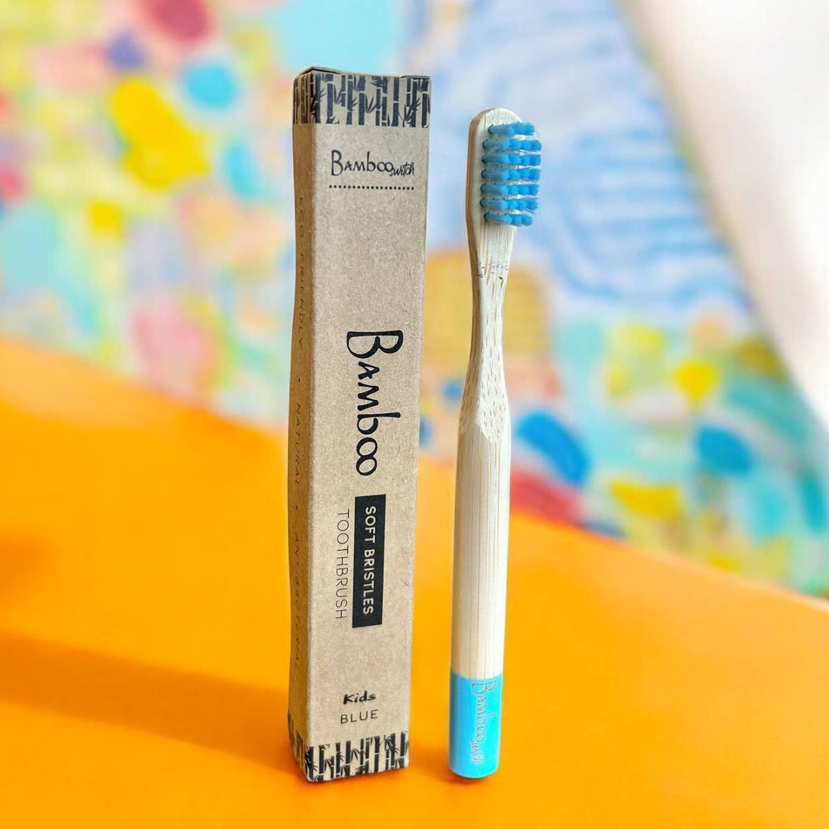 Bamboo Kids Toothbrush |  Rainbow