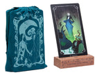 Disney Tim Burton’s The Nightmare Before Christmas Tarot Deck and Guidebook (Large Format Deluxe Set) – 78 Cards, 128-Page Guidebook, Card Stand, and Velvet Pouch
