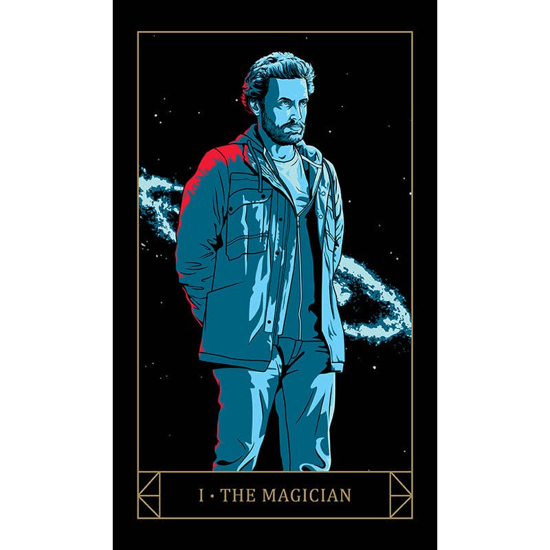 Supernatural Tiny Tarot Deck and Guidebook (78 Mini Cards and 128-Page Guidebook) – Miniature Tarot in a Decorative Tin