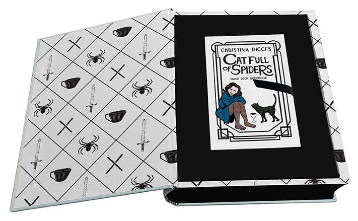 Christina Ricci Tarot Deck and Guidebook (78 Cards and 128-Page Guidebook) – Original Art Inspired by Her Iconic Roles