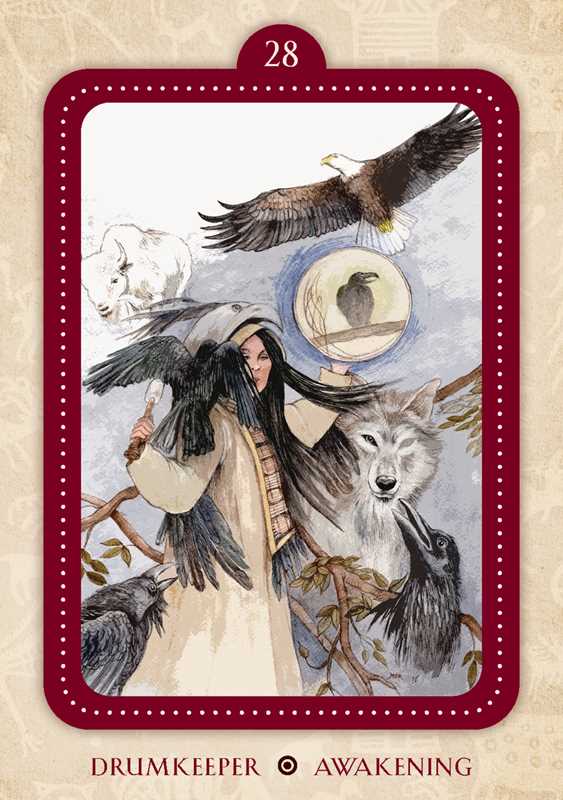 Spirit of the Drum Oracle by Barbara Meiklejohn-Free – 136 Pages (English)