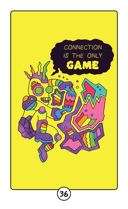 Rainbow Brainskull Oracle Deck by Ramin  Nazer: Mixed Media; 76 pages / English