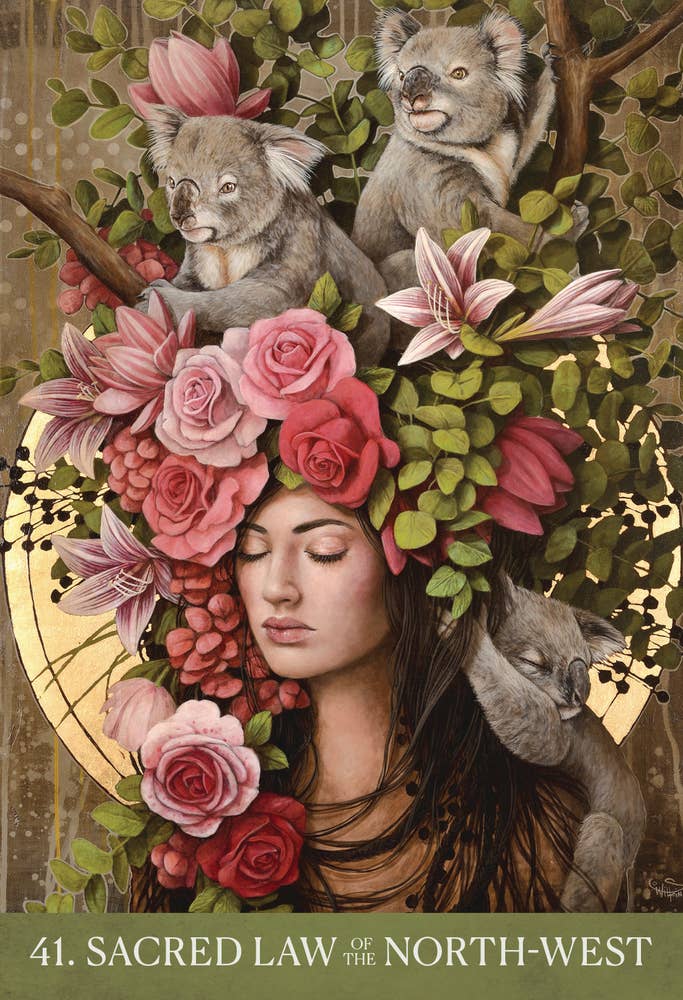 Shamanic Wisdom of the Divine Feminine (Medicine Heart Oracle #1) – 44-Card Oracle Deck + Booklet – by Alana Fairchild and Sophie Wilkins