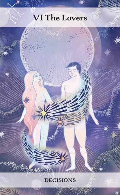 Moon & Stars Tarot by Jayne Wallace: Mixed Media; 64 pages / English