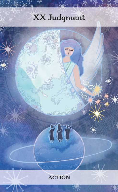 Moon & Stars Tarot by Jayne Wallace: Mixed Media; 64 pages / English