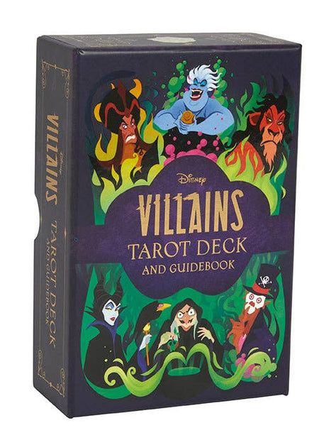 Disney Villains Tarot Deck and Guidebook (78 Cards and Guidebook) – Major and Minor Arcana in a Deluxe Gift Box