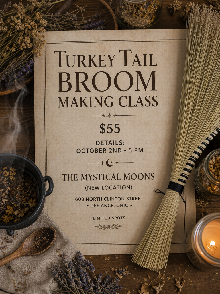 Turkey Tail Broom Making Class