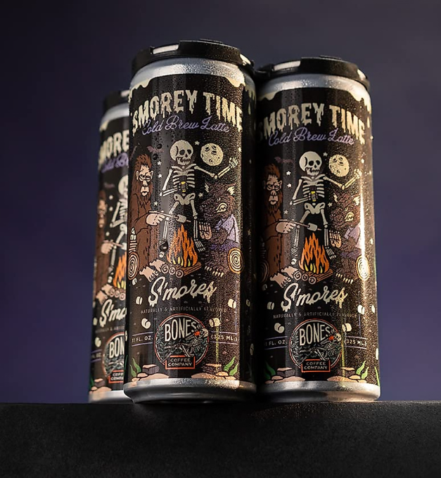 Bones Coffee S'morey Time Cold Brew Latte (12 fl oz)