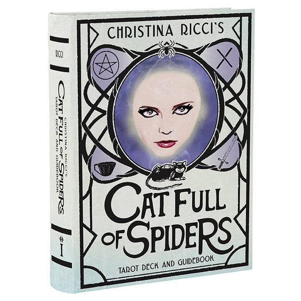 Christina Ricci Tarot Deck and Guidebook (78 Cards and 128-Page Guidebook) – Original Art Inspired by Her Iconic Roles