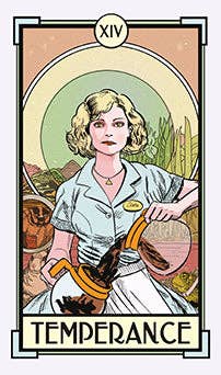 Christina Ricci Tarot Deck and Guidebook (78 Cards and 128-Page Guidebook) – Original Art Inspired by Her Iconic Roles