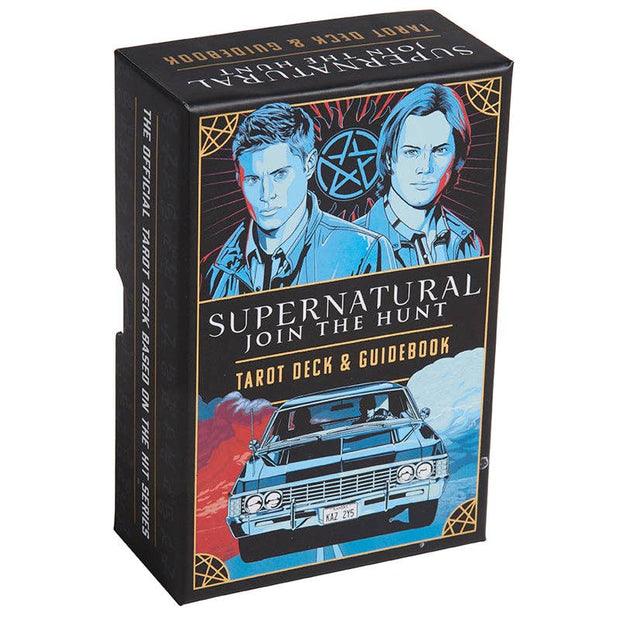 Supernatural Tarot Deck and Guidebook (78 Cards) – Original Art Featuring Sam, Dean, Castiel, and More